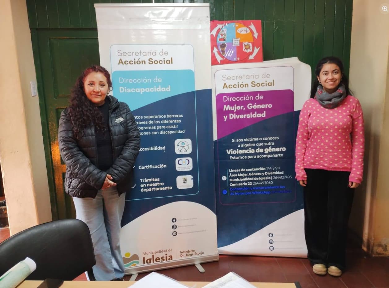 Oficina Móvil de Género y Discapacidad en Tudcum