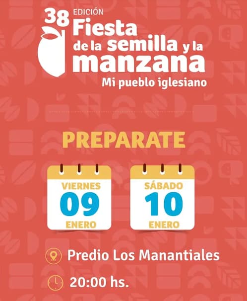 La Fiesta de la Semilla y la Manzana ya tiene todo listo para una nueva edición