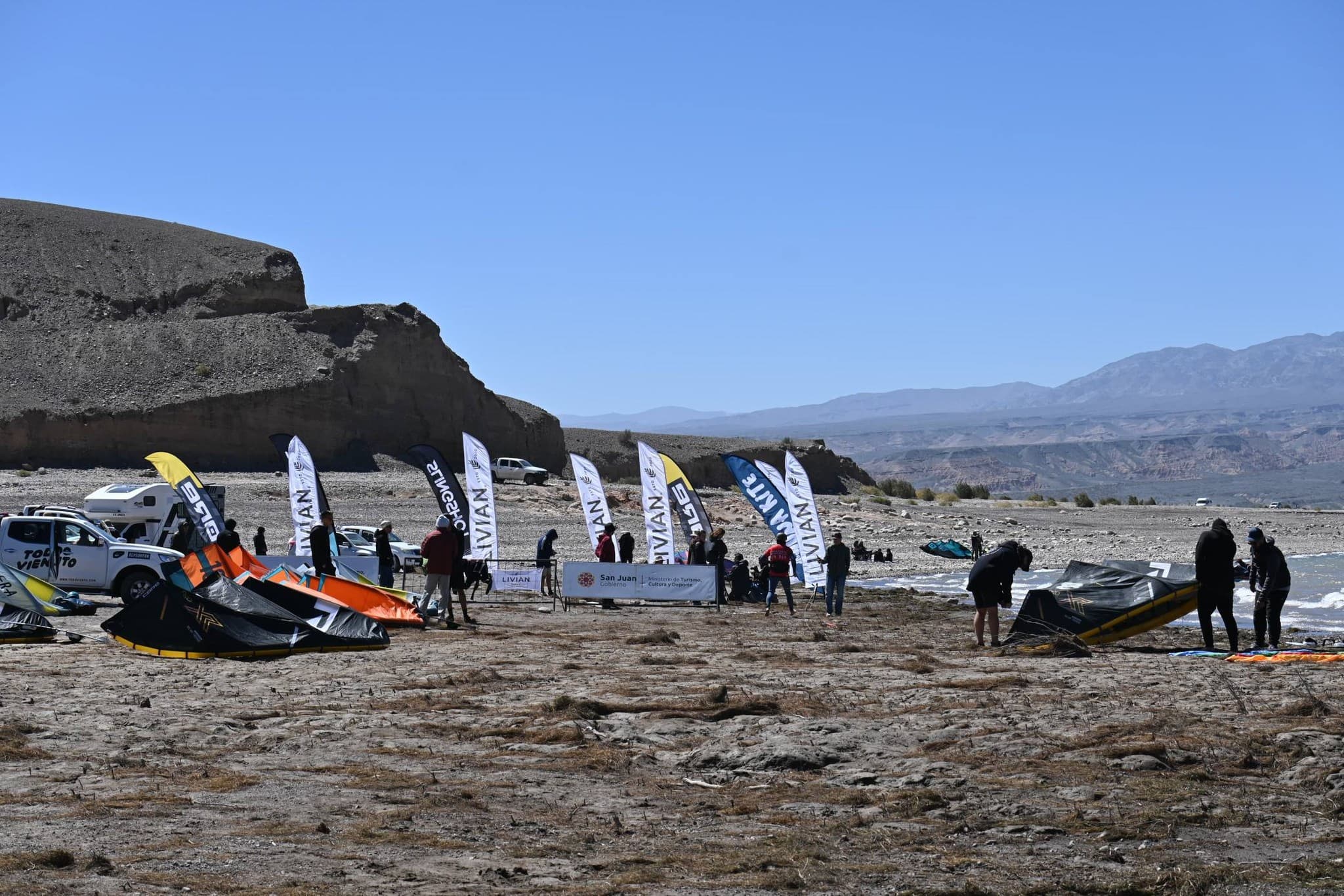 Viento, adrenalina y talento en lo más alto