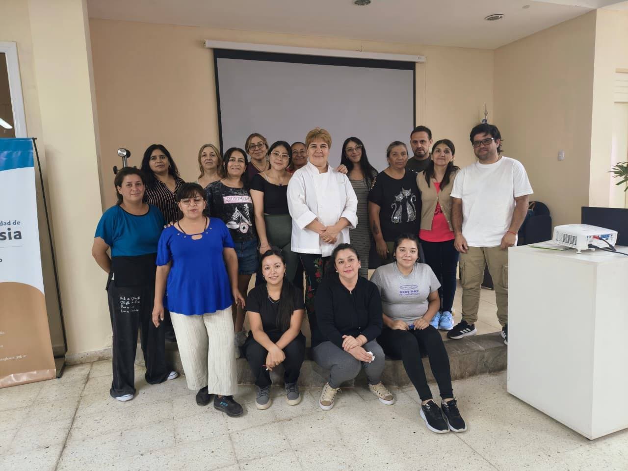 Comenzó el segundo cuatrimestre de la Capacitación de Cocinero con Orientación en Gastronomía Regional y Turística