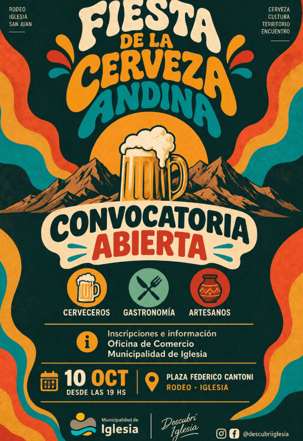 SUMATE A LA FIESTA DE LA CERVEZA ANDINA!
