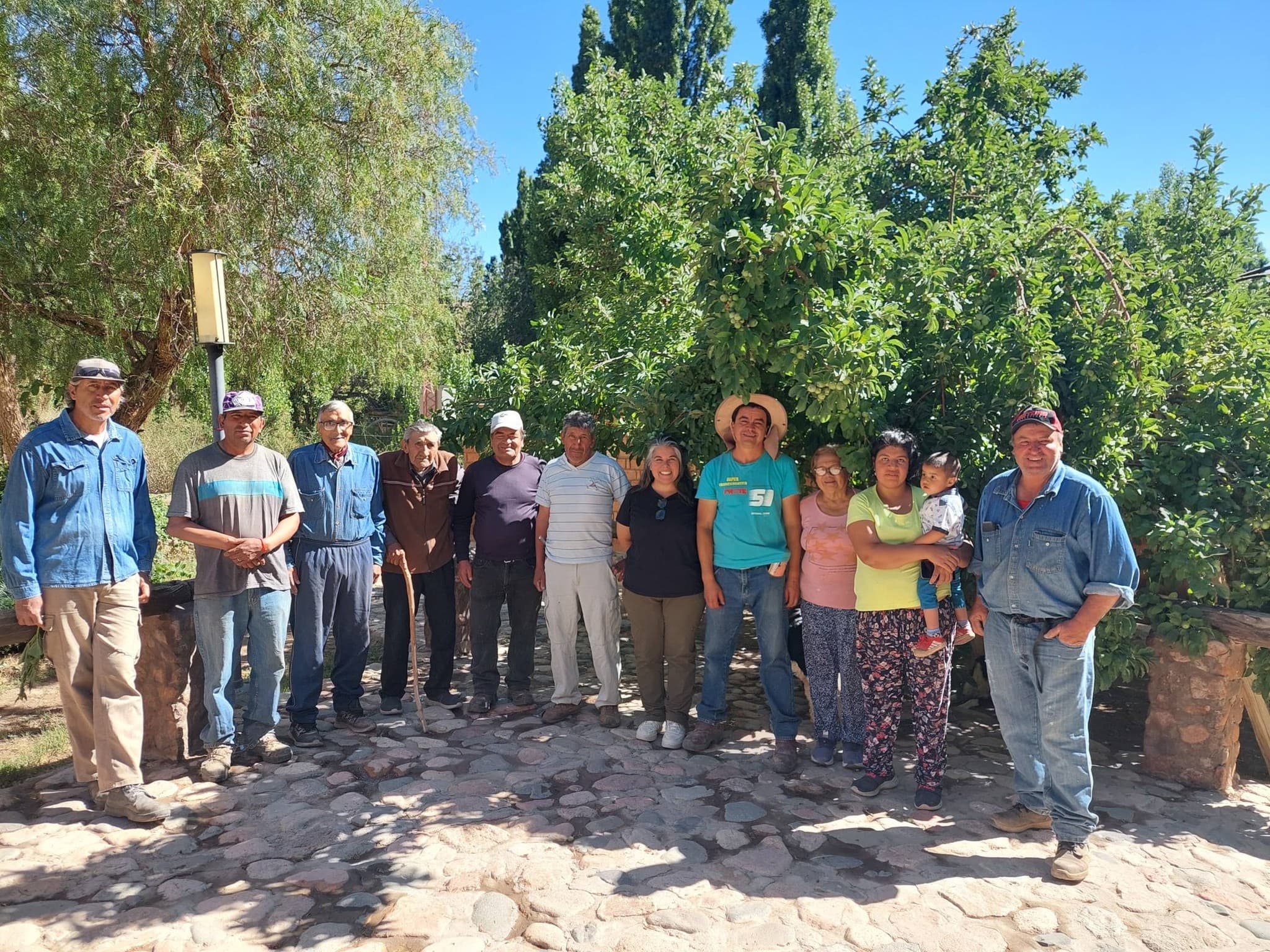 Encuentro en Colangüil hacia el Turismo Rural Comunitario