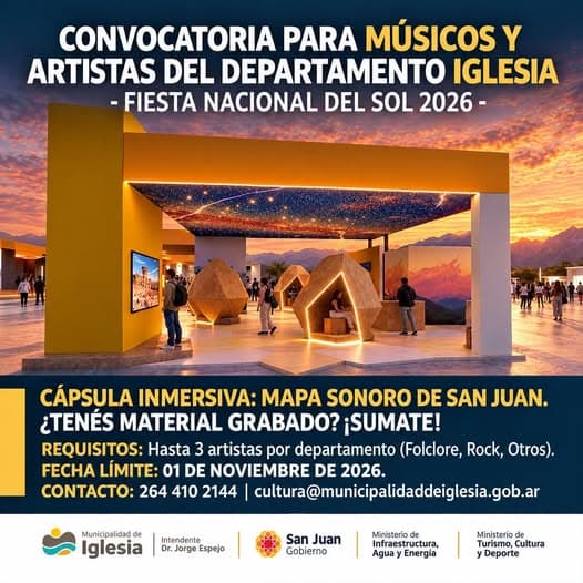 CONVOCATORIA: MÚSICOS Y ARTISTAS DE IGLESIA