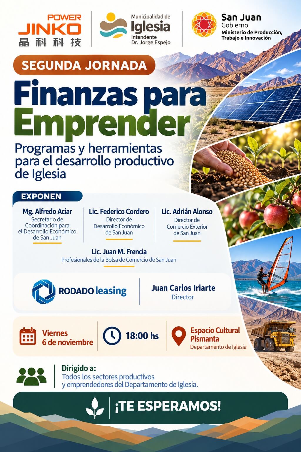 SEGUNDA JORNADA DE FINANZAS PARA EMPRENDER