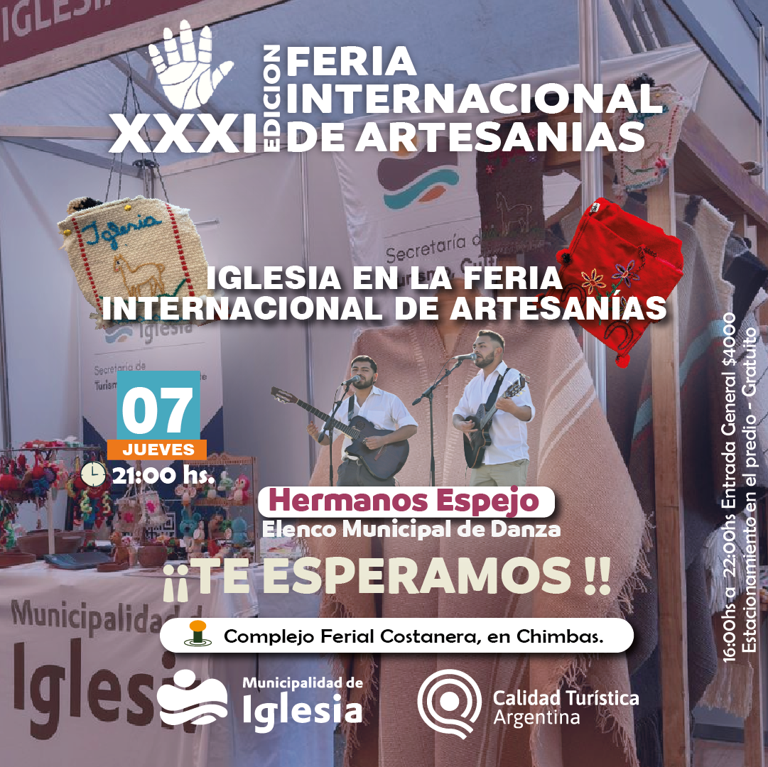 Iglesia presente en la Feria Internacional de Artesanías