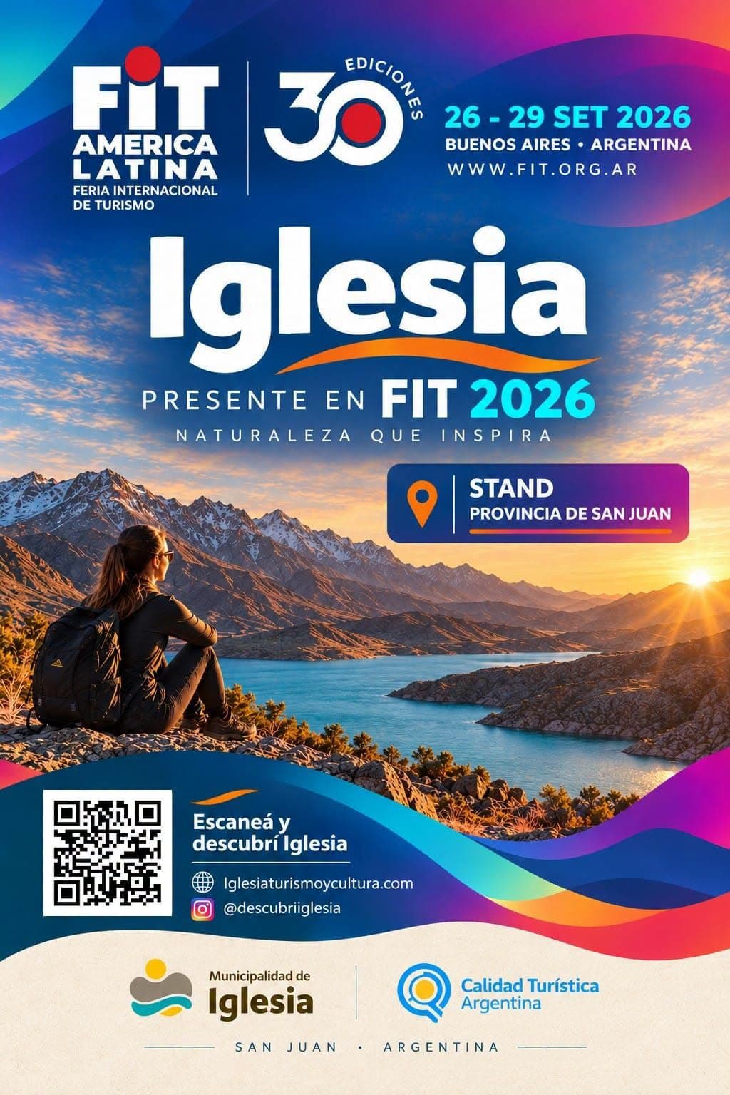 IGLESIA ESTARÁ PRESENTE EN FIT 2026