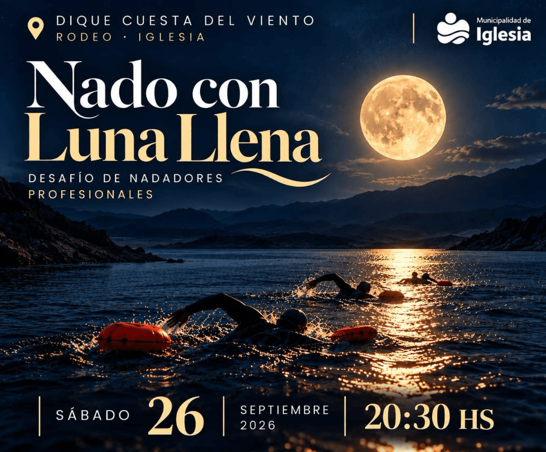 NADO CON LUNA LLENA | DIQUE CUESTA DEL VIENTO
