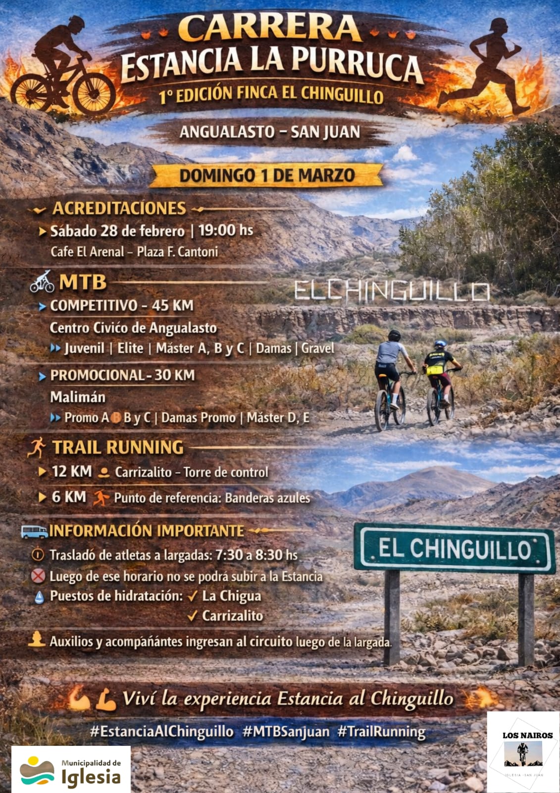 Desafío MYB & Running en El Chinguillo