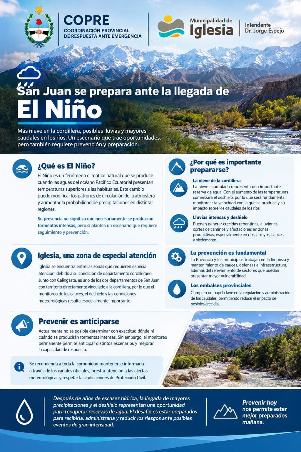 San Juan se prepara ante la llegada de "El Niño"